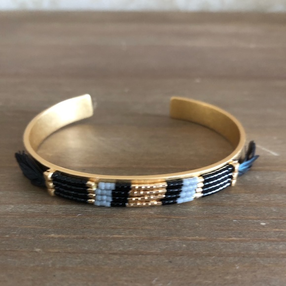 BNWT Stella & dot beaded cuff bangle - Picture 2 of 11